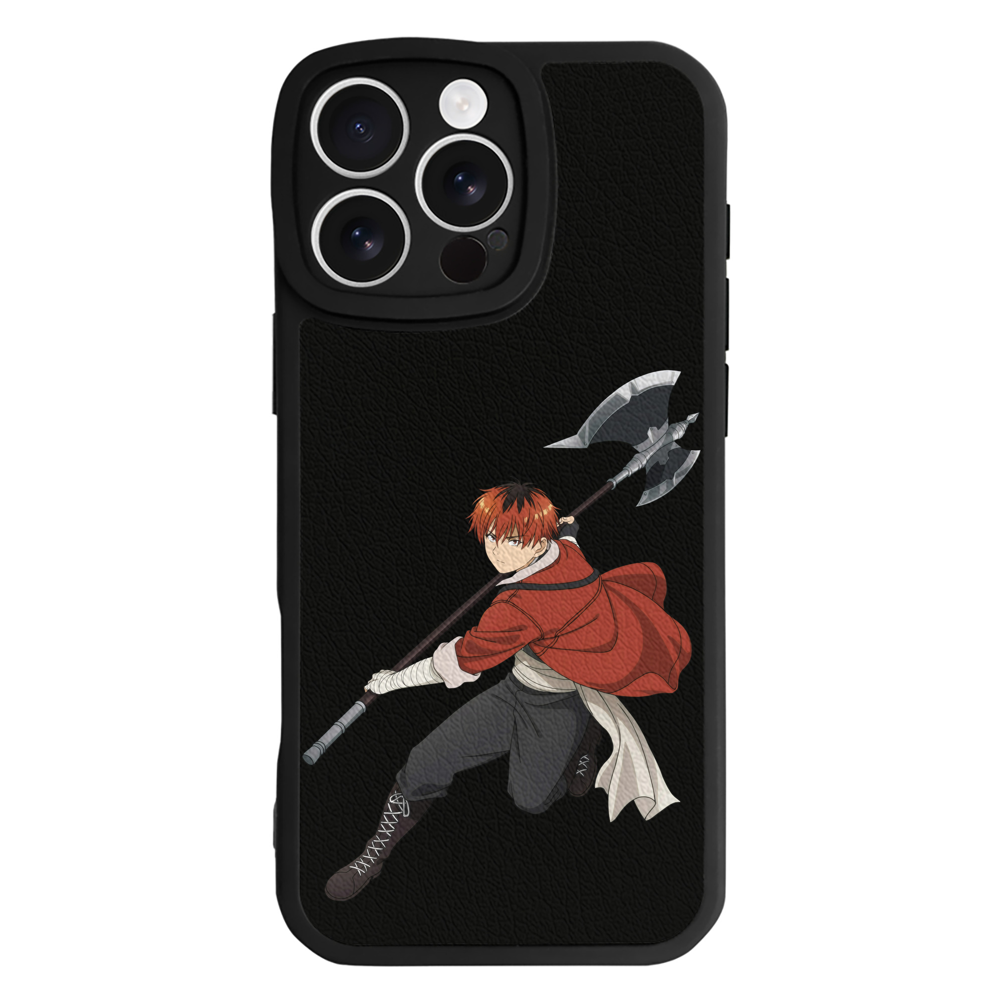 （画像用） 葬送のフリーレン Frieren 【iPhone 16シリーズ対応】シリコンスマホケース（レザー調） 材質：シリコン